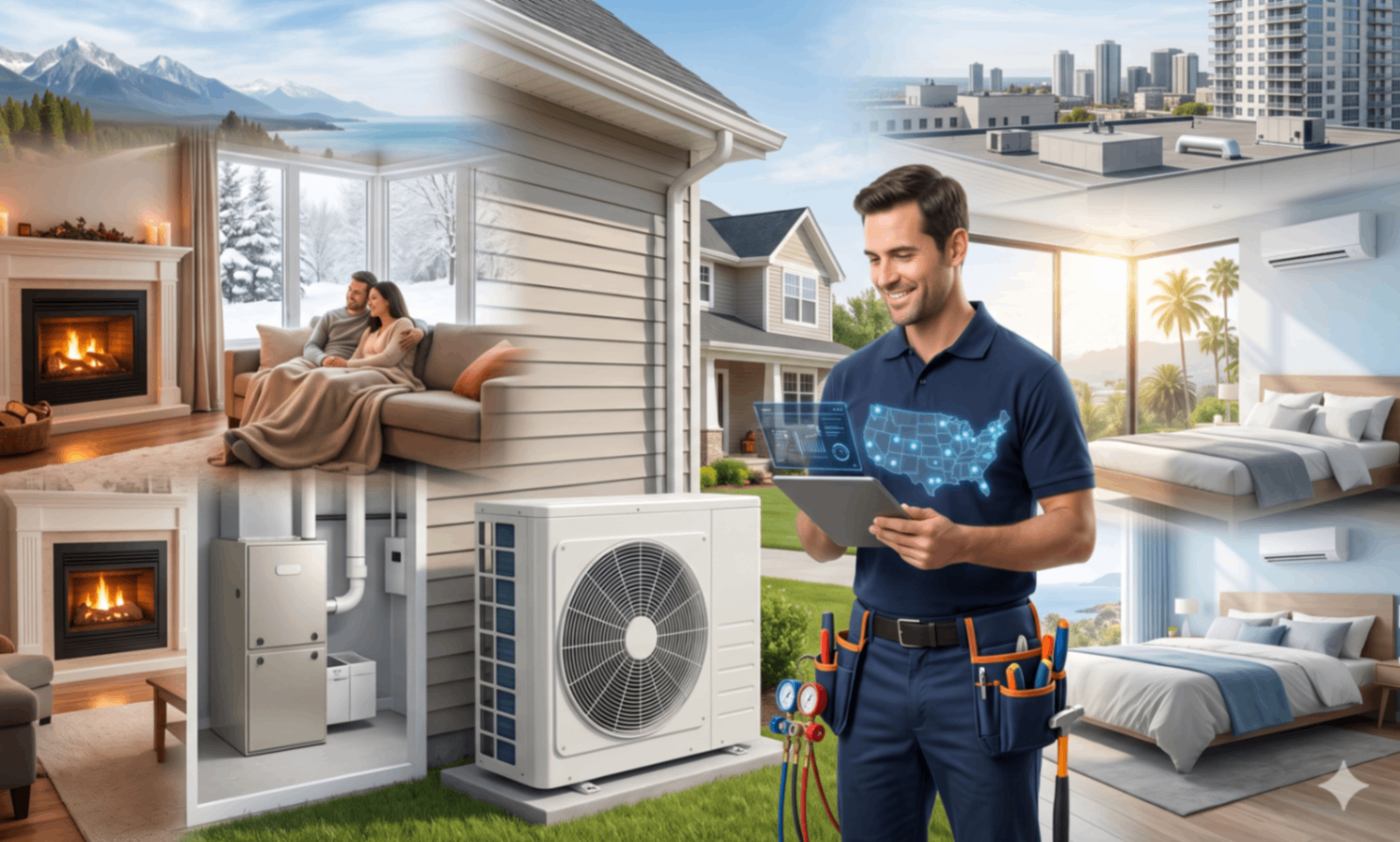 HVAC in Woodworth, LA